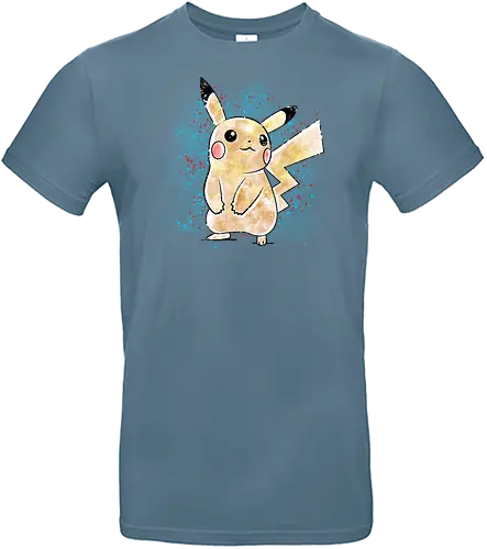 Watercolor Chuu - pocket, monster, elektro, electric, mouse - Standard T-Shirt