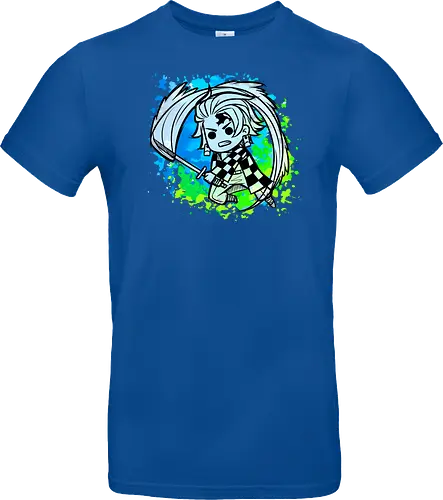 Watercolor blue Slayer