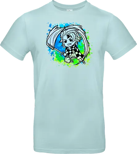 Watercolor blue Slayer