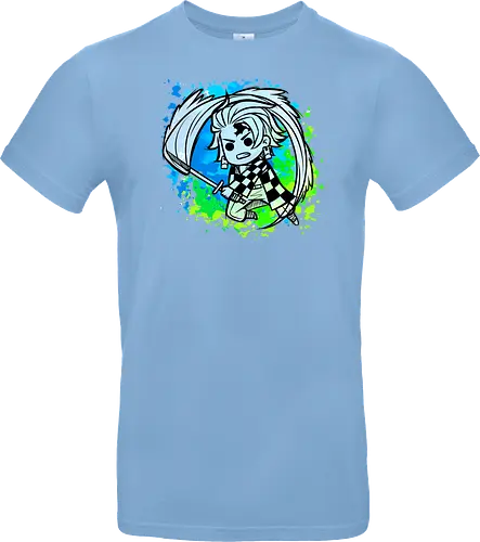 Watercolor blue Slayer