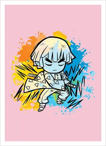 Watercolor yellow Slayer