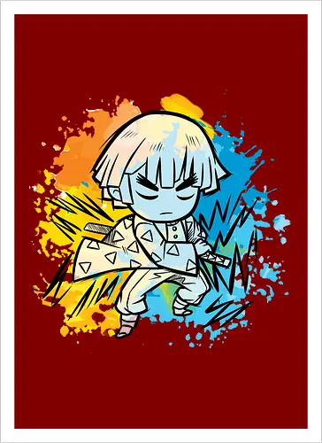 Watercolor yellow Slayer