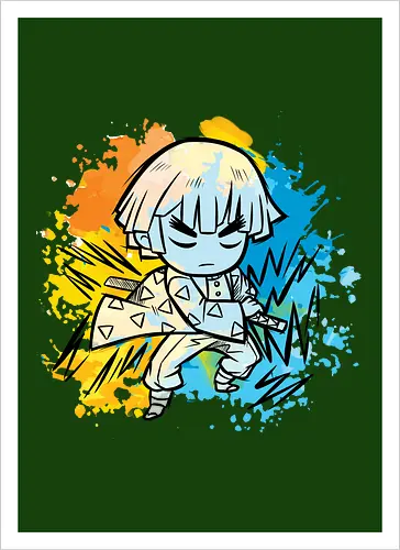 Watercolor yellow Slayer