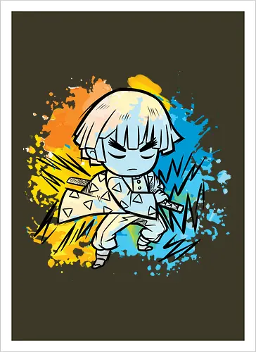 Watercolor yellow Slayer
