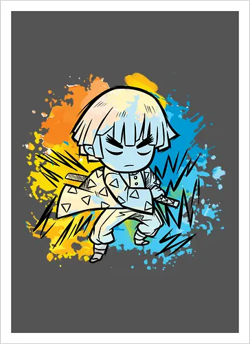 Watercolor yellow Slayer