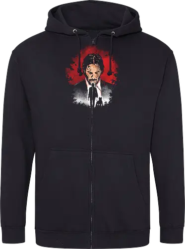 Watercolor Hitman John W.