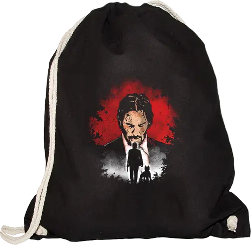 Watercolor Hitman John W.