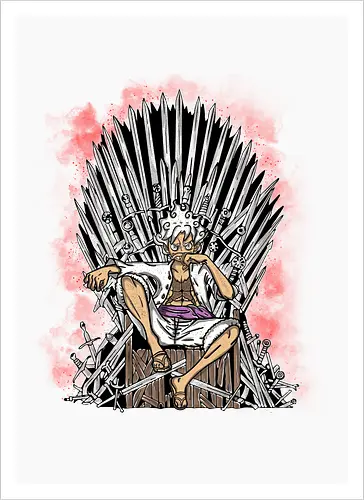 Watercolor King of Thrones