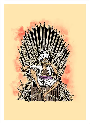 Watercolor King of Thrones