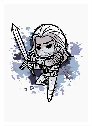 Watercolor Witcher