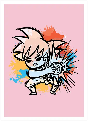 Watercolor Kame Kid