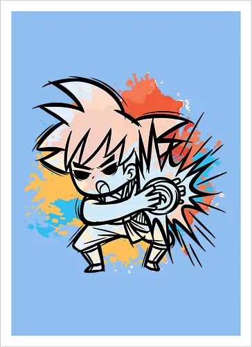 Watercolor Kame Kid
