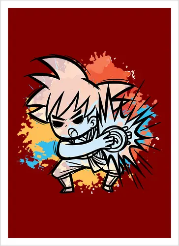 Watercolor Kame Kid