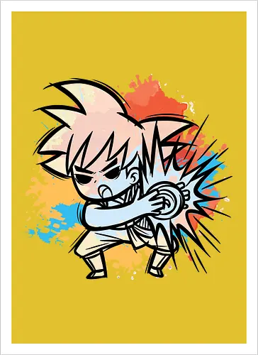 Watercolor Kame Kid