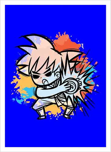 Watercolor Kame Kid