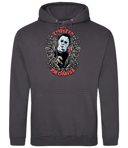 Watercolor Just The Tip - Friday 13th, Freitag, jason, Friday, horror, meme - Standard Hoodie