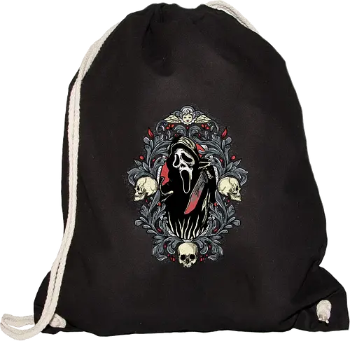 Watercolor Ghostly Face