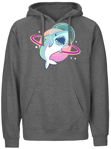 Space shark - shark, space - Fairtrade Hoodie