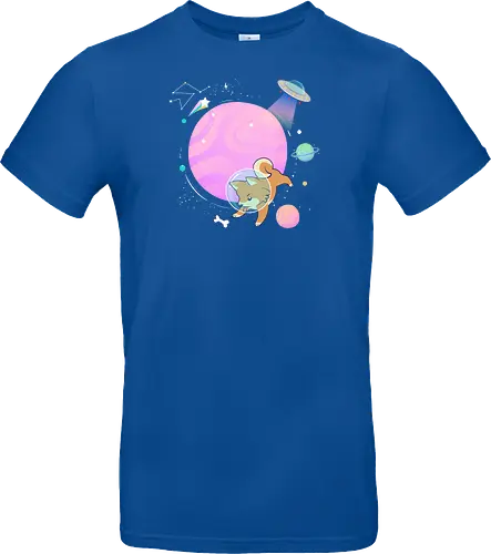 Space dog hunts bone