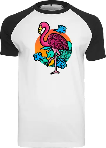 Japanese Art Flamingo