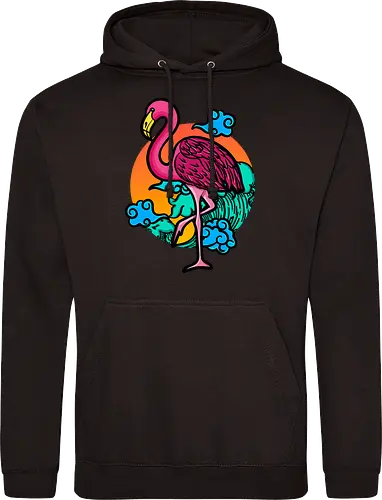 Japanese Art Flamingo