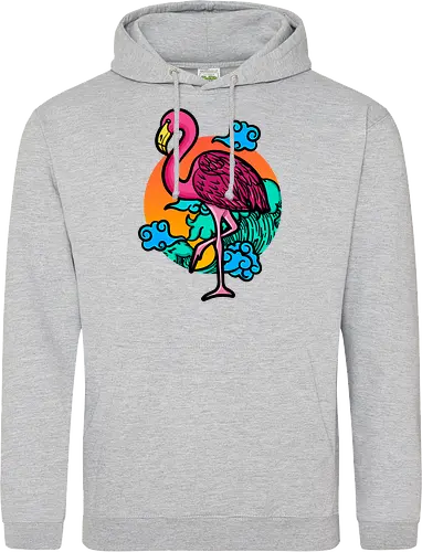 Japanese Art Flamingo
