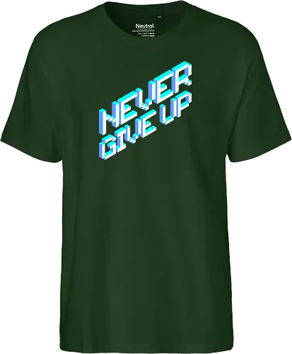 Never give up