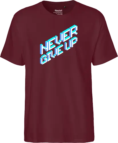 Never give up