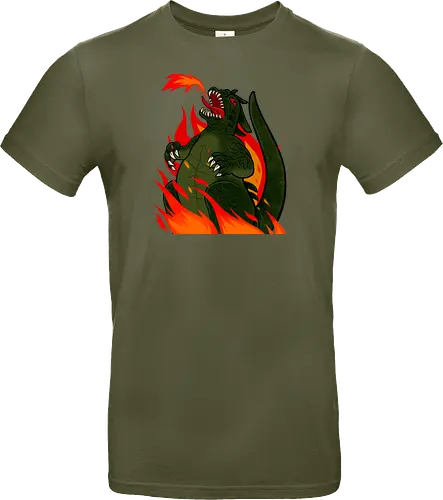 Kaiju on fire