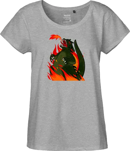 Kaiju on fire