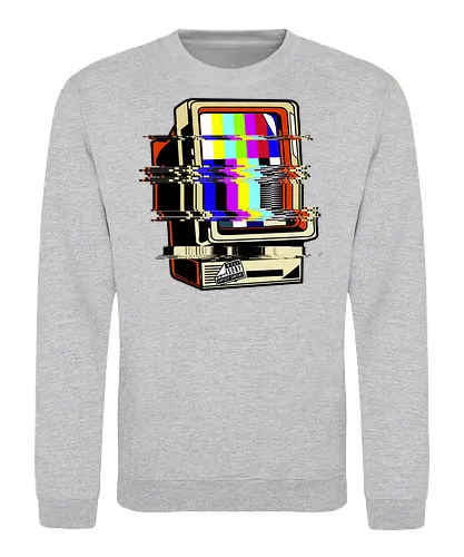 Nostalgia No 1 - Old, retro, Tube screen - Sweatshirt