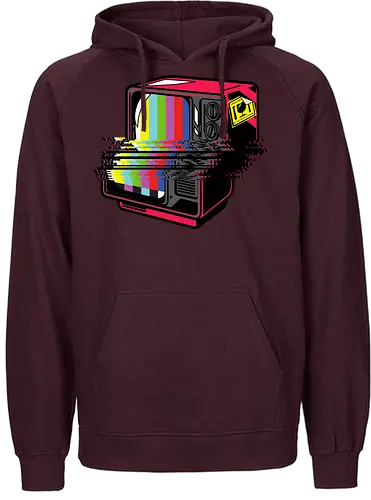 Nostalgia No 2 - Tube screen, tv, Old - Fairtrade Hoodie