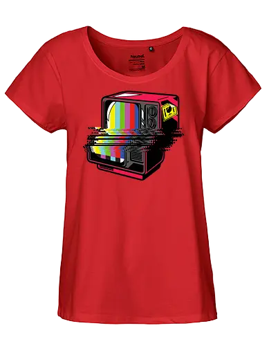 Nostalgia No 2 - Tube screen, tv, Old - Fairtrade Girl Shirt
