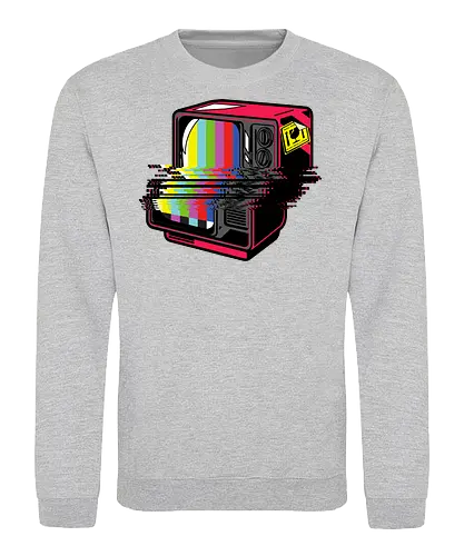 Nostalgia No 2 - Tube screen, tv, Old - Sweatshirt