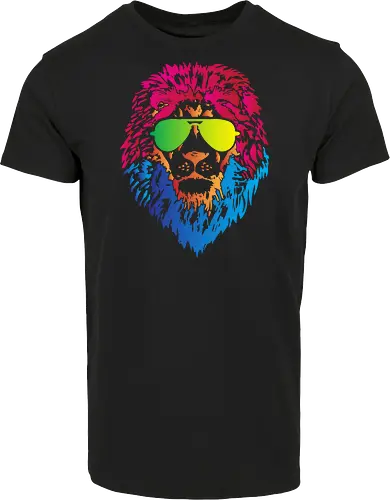 Colorful lion