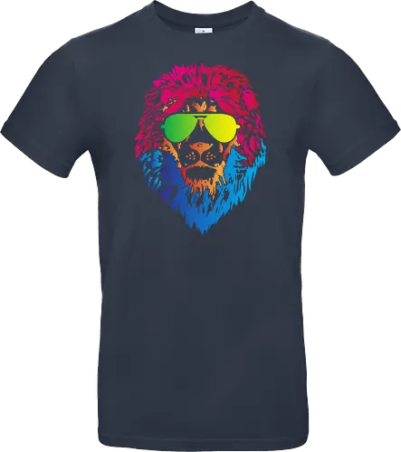 Colorful lion