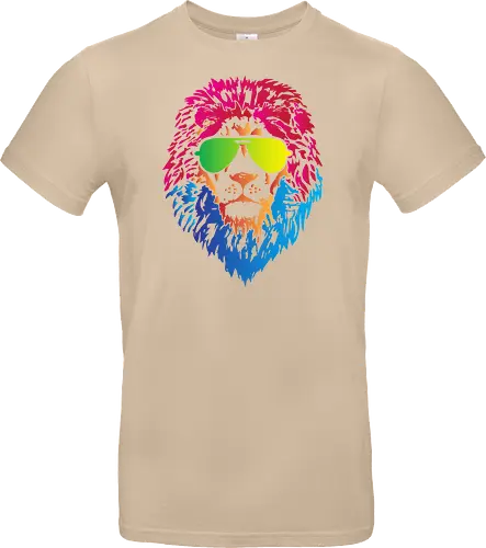 Colorful lion