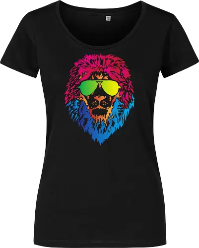 Colorful lion