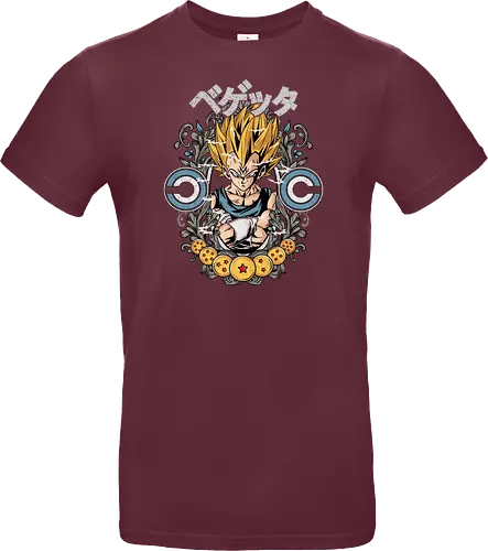 Watercolor Saiyan Prince