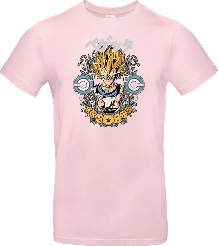 Watercolor Saiyan Prince
