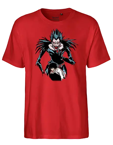 Watercolor Death Demon - anime, manga, note, shinigami, death - Fairtrade T-Shirt