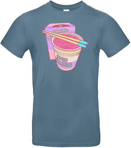 Soup Noodles - cup noodles, ramen, instant, food, fast food - Standard T-Shirt