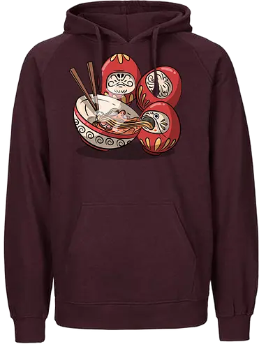 Matryoshka Ramen - ramen, food, daruma, japan - Fairtrade Hoodie
