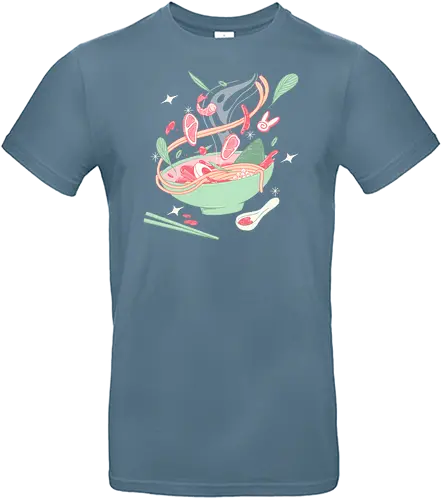 Tasty Ramen - ramen, japan, food, Pastell, Pastel colors - Standard T-Shirt