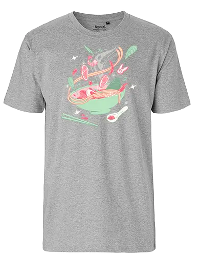 Tasty Ramen - ramen, japan, food, Pastell, Pastel colors - Fairtrade T-Shirt