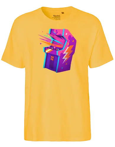 Classic 6 - arcade, retro, gaming - Fairtrade T-Shirt