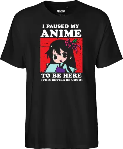 I paused my anime