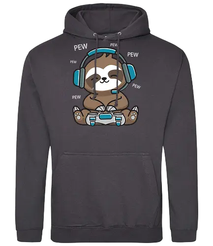 Sloth PEW PEW PEW - sloth, faultier, pew pew - Standard Hoodie