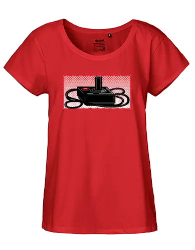 Nostalgia Retro - retro, gaming, joystick - Fairtrade Girl Shirt
