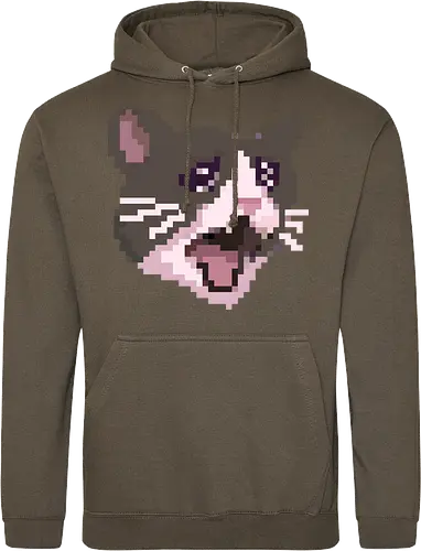 Pixel Angry Cat